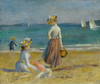 Art Prints of Figures on a Beach by Pierre-Auguste Renoir