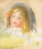 Art Prints of Child with Blond Hair by Pierre-Auguste Renoir