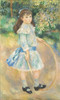 Art Prints of Girl with a Hoop by Pierre-Auguste Renoir