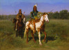 Art Prints of Indians on Horseback armed with Spears by Rosa Bonheur