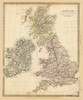 Art Prints of Great Britain and the British Isles, 1842 (089001), Great Britain Map