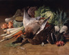 Art Prints of Still Life with Ducks and Vegetables by Thomas Hill