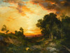 Art Prints of Sunset, Amagansett by Thomas Moran