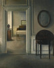 Art Prints of Interior with a Mirror by Vilhelm Hammershoi