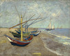 Art Prints of Fishing Boats on the Beach II by Vincent Van Gogh