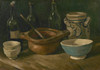 Art Prints of Still Life with Earthenware and Bottles by Vincent Van Gogh