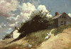 Art Prints of Houses on a Hill by Winslow Homer