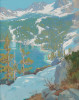 Art Prints of High Sierra Lake by Elmer Wachtel