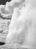 Art prints of Old Faithful, Yellowstone National Park, Wyoming by Ansel Adams