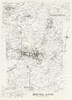 Art Prints of Bucks County Map Richland, Bucks County Vintage Map