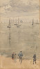 Art prints of The Return of the Fishing Boats by James Abbott McNeill Whistler