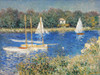 Art prints of The Basin at Argenteuil II by Claude Monet