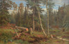 Art prints of Lumbering by Ivan Shishkin