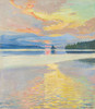 Art Prints of Sunset Over Lake Ruovesi by Akseli Gallen-Kallela