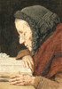 Art Prints of Old Woman Reading the Bible by Albert Anker