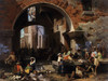 Art Prints of Roman Fish Market, Arch of Octavius by Albert Bierstadt