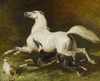 Art Prints of Horse, Greyhound and Terrier by Alfred de Dreux