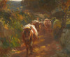 Art Prints of Bringing Up the Cows by Alfred James Munnings