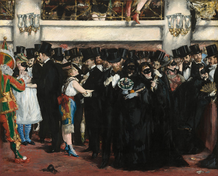 Art Prints of Masked Ball at the Opera II by Edouard Manet