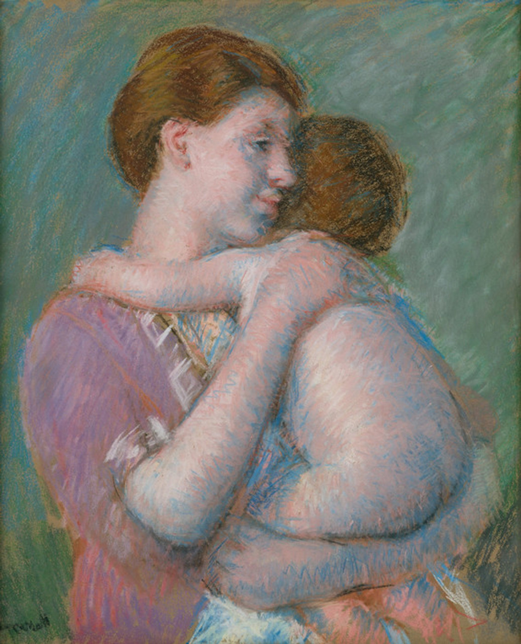 nude of the child