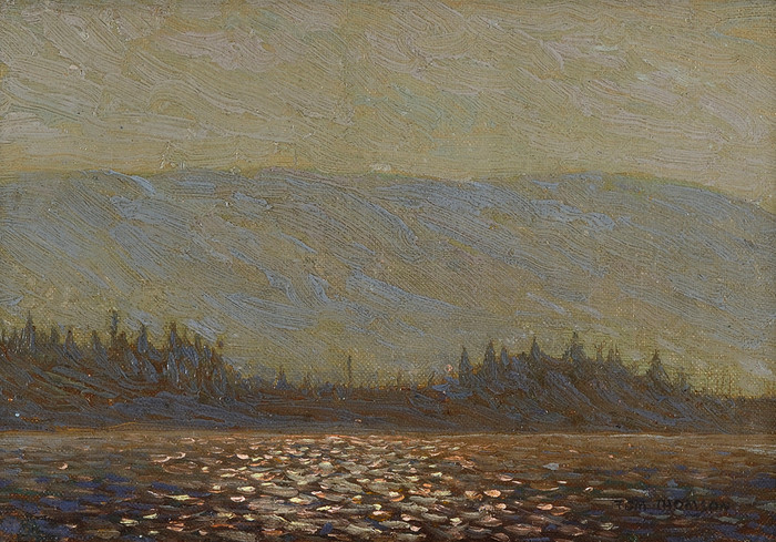 Art Prints of Canoe Lake, Algonquin Park by Tom Thomson