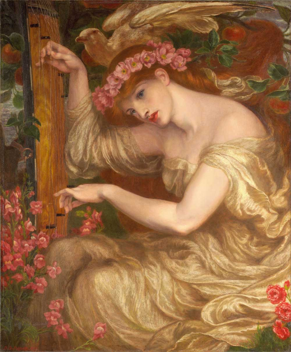 Art Prints of A Sea Spell by Dante Rossetti