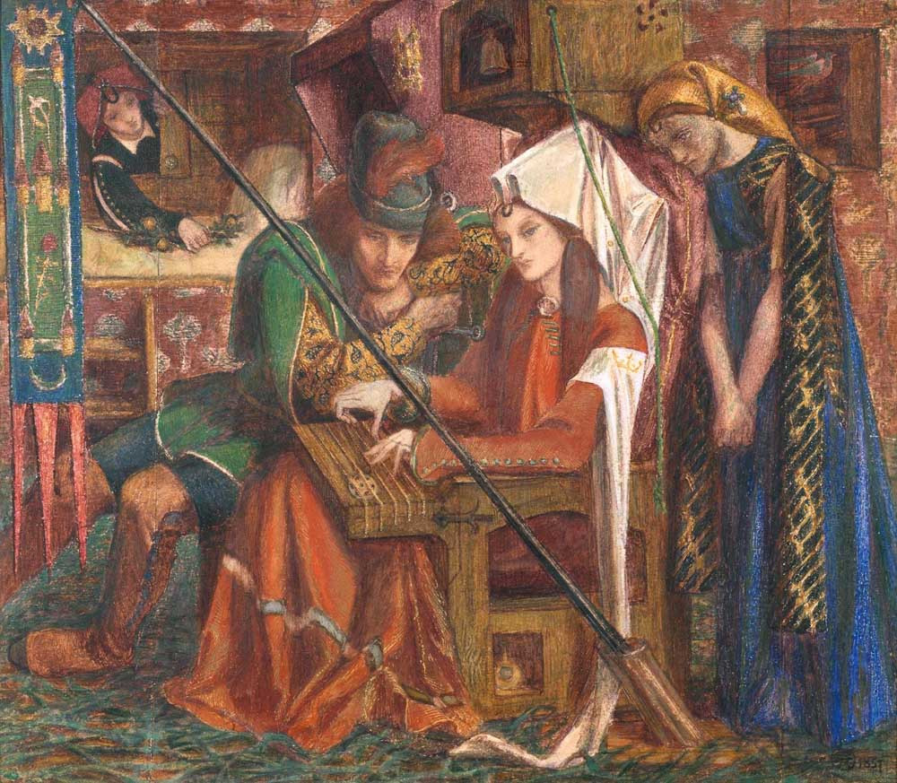 Art Prints of The Tune of Seven Towers by Rossetti