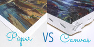 Canvas vs. Paper | What's the Difference?