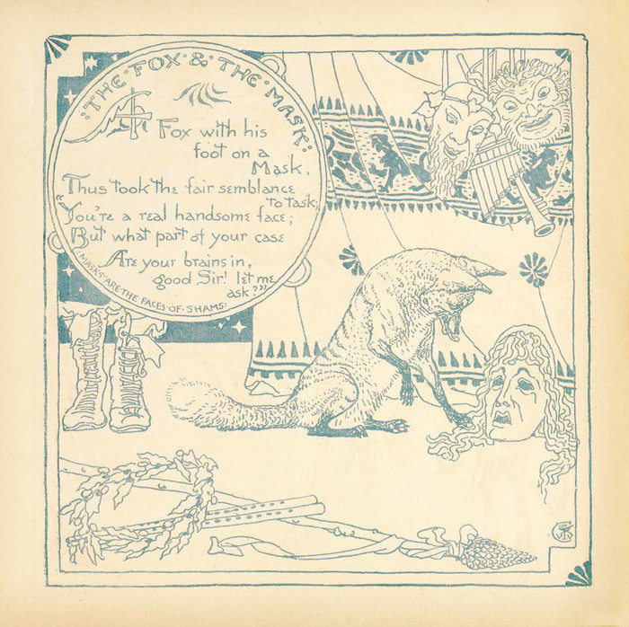 Art Prints of Cover Illustration, Aesop's Fables