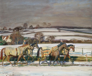 Art Prints of Exercising by Alfred James Munnings