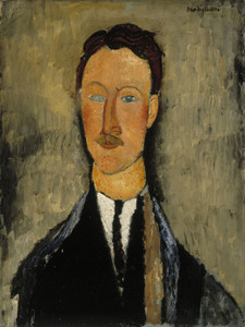 Art Prints of Portrait of the Artist Leopold Survage by Amedeo Modigliani
