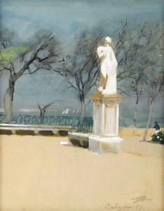 Art Prints of Alameda de Apodaca (Street) in Cádiz, 1887 by Anders Zorn