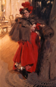 Art Prints of Night Effect by Anders Zorn