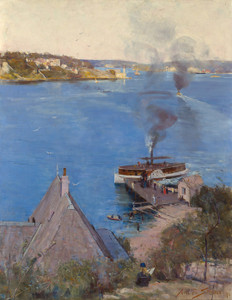 Art Prints of From McMahons Point, Fare One Penny by Arthur Streeton