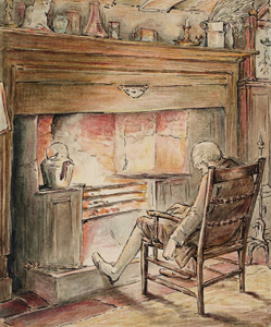 Art Prints of Simpkin Housekeeping by Beatrix Potter