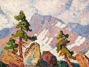 Art Prints of Rocky Mountain Landscape by Birger Sandzen