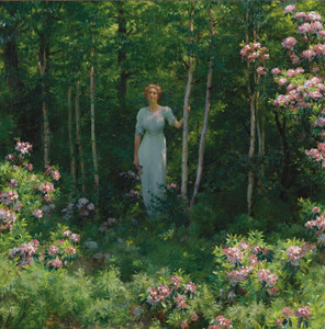 Art Prints of The Edge of the Woods by Charles Courtney Curran