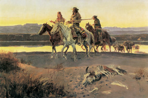 Art Prints of Carson's Men by Charles Marion Russell