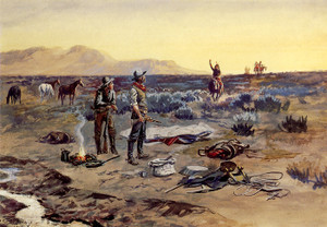Art Prints of The Prospectors by Charles Marion Russell