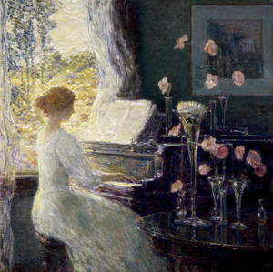 Art Prints of The Sonata by Childe Hassam