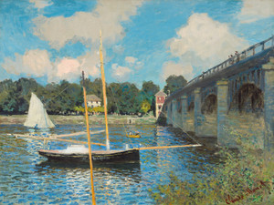 Art Prints of The Bridge at Argenteuil by Claude Monet