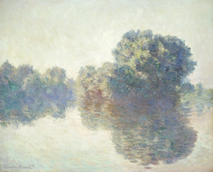 Art Prints of The Seine at Giverny by Claude Monet