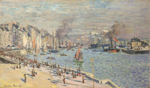 Art Prints of Port of Le Havre by Claude Monet
