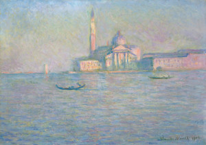 Art Prints of The Church of San Giorgio Maggiore, Venice by Claude Monet