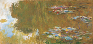 Art Prints of The Water Lily Pond, 1917-19 by Claude Monet