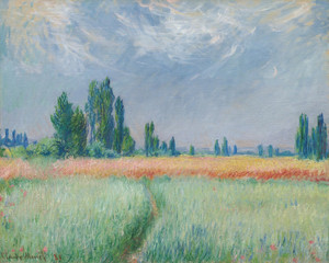 Art Prints of Weizenfeld by Claude Monet