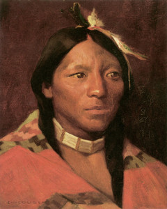 Art Prints of John Concha, Taos, Pueblo by Eanger Irving Couse