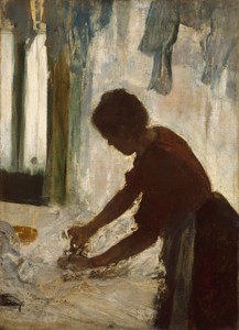 Art Prints of A Woman Ironing by Edgar Degas