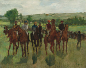 Art Prints of The Riders by Edgar Degas