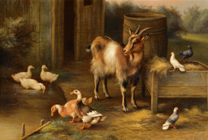 Art Prints of Farmyard Scene II by Edgar Hunt